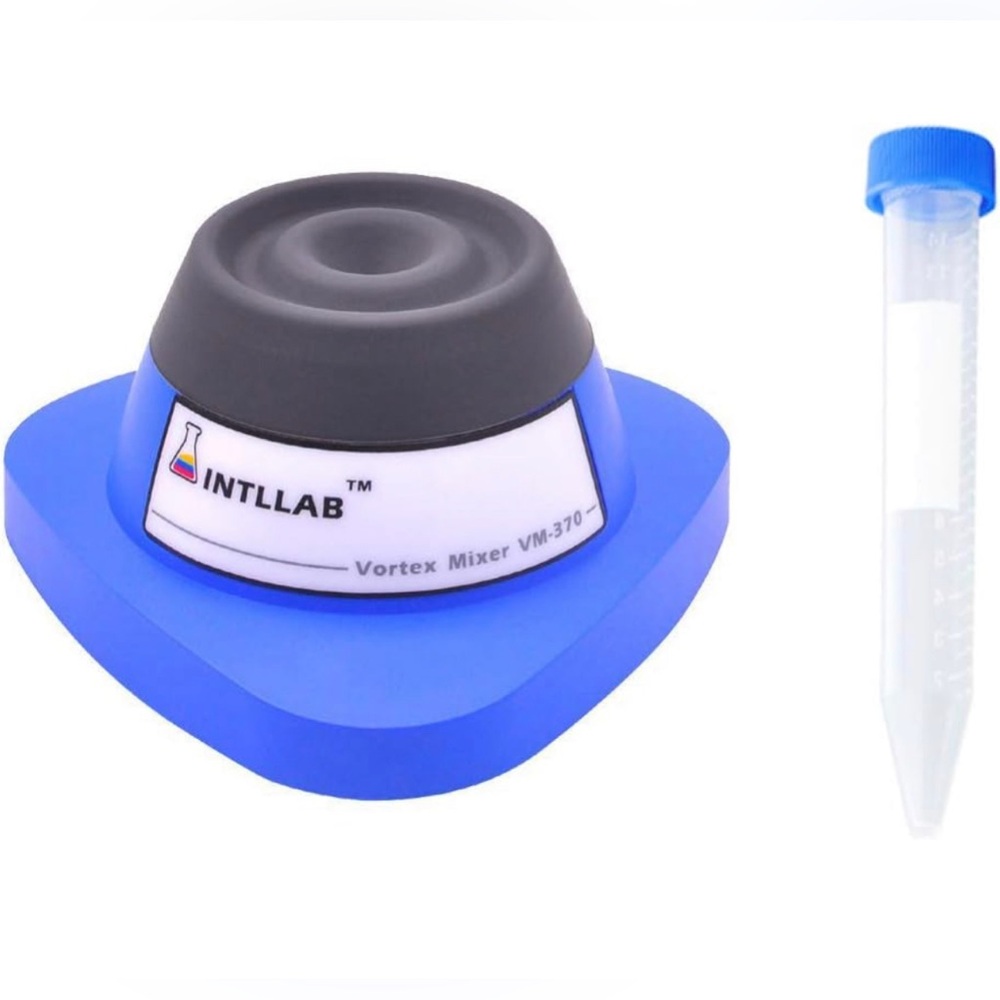 Lab Vortex Mixer, Touch Function Lab Vortexer Test Tubes  Centrifuge Tubes 15mL